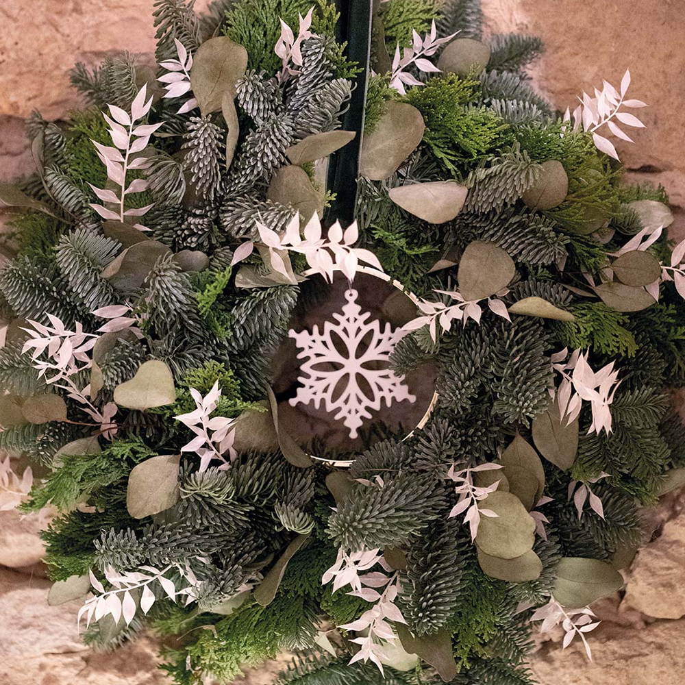 Sbam Design Decorazione fiocco di neve in porcellana Prezzo Ridotto