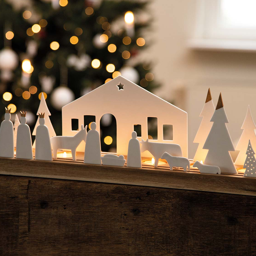 Sbam Design Presepe grande porta candele In Vendita