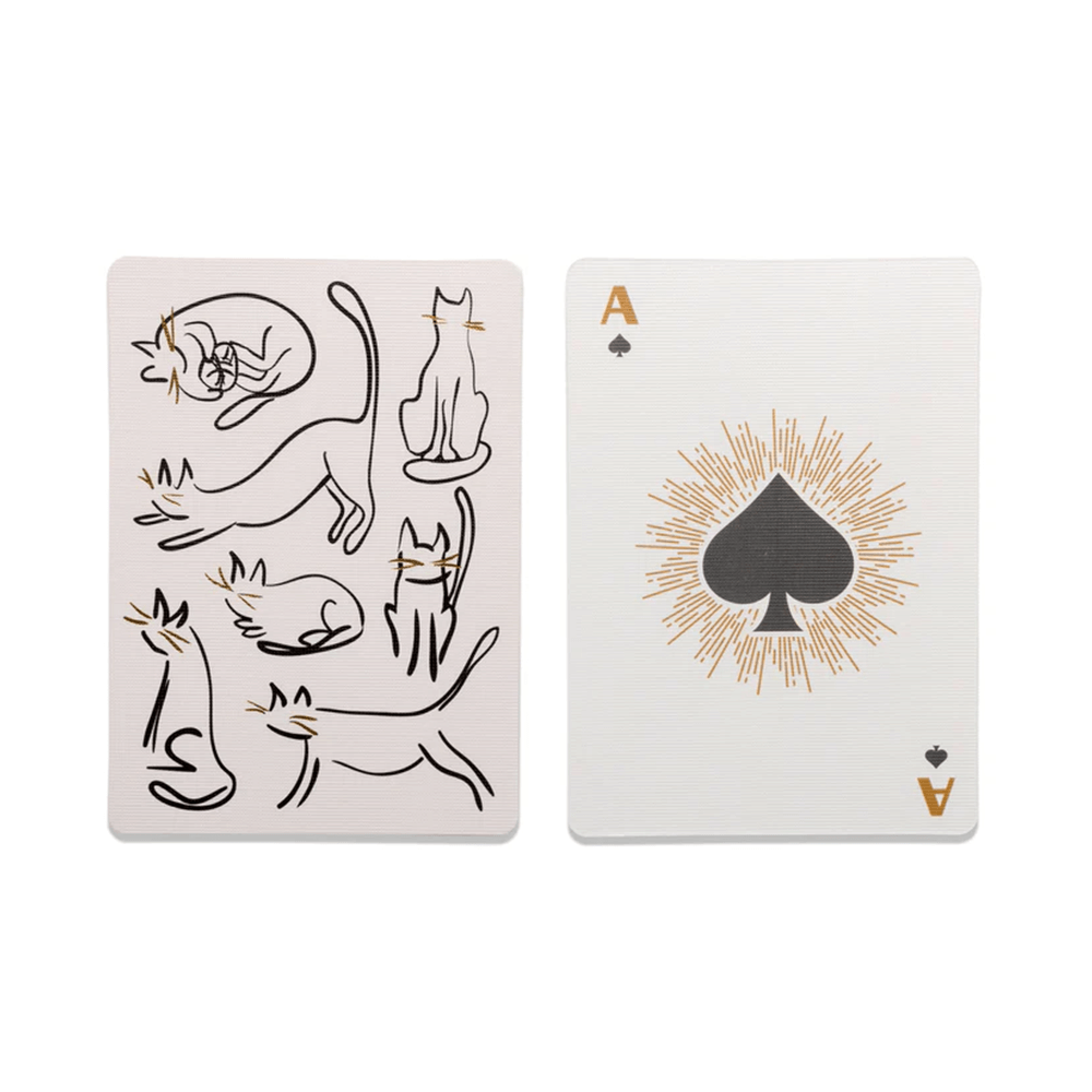 Sbam Design Carte da gioco con stampe di gatti Saldi Di Fabbrica