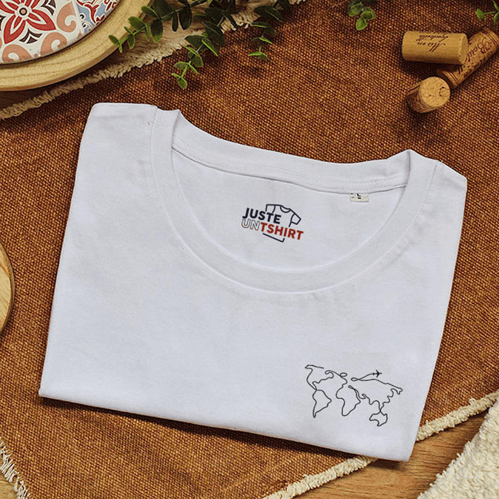 Sbam Design T-Shirt ricamata – Travel Moda