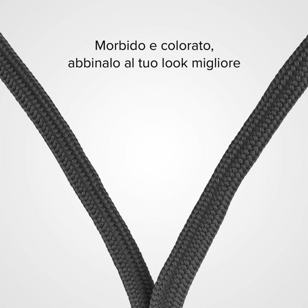 Sbam Design Cordino per cellulare universale regolabile – monocolore Pezzi Unici