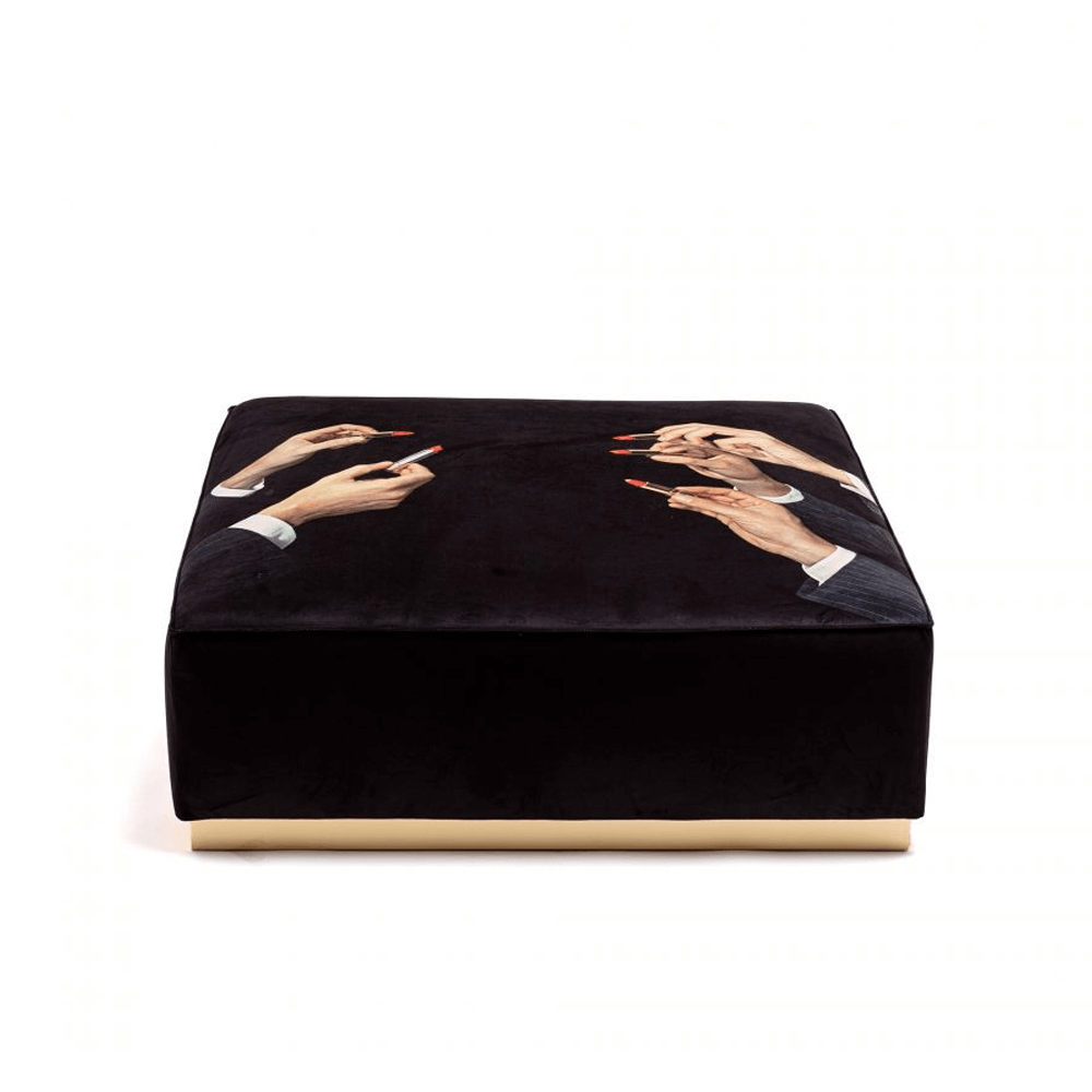 Sbam Design Pouf Toiletpaper – Lipstick Black Fino Al -60%