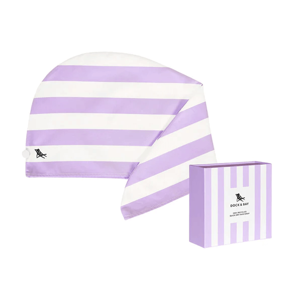 Sbam Design Turbante per capelli – Rigato tinta unita Presa
