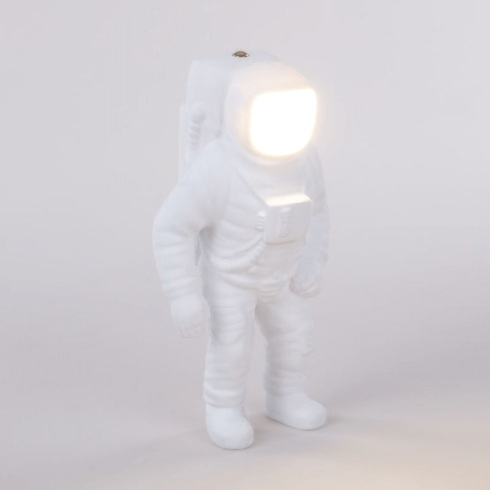 Sbam Design Lampada da tavolo astronauta – Flashing Starman Nuovo