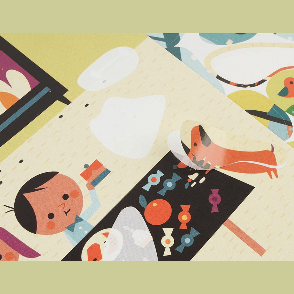 Sbam Design Cards con stickers – Hansel e Gretel Pezzi Unici