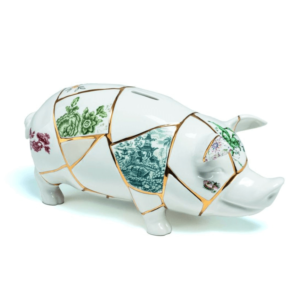Sbam Design Salvadanaio in porcellana – Kintsugi piggy bank Promozione Limitata