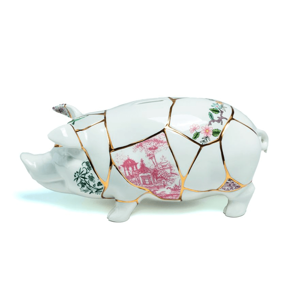 Sbam Design Salvadanaio in porcellana – Kintsugi piggy bank Promozione Limitata