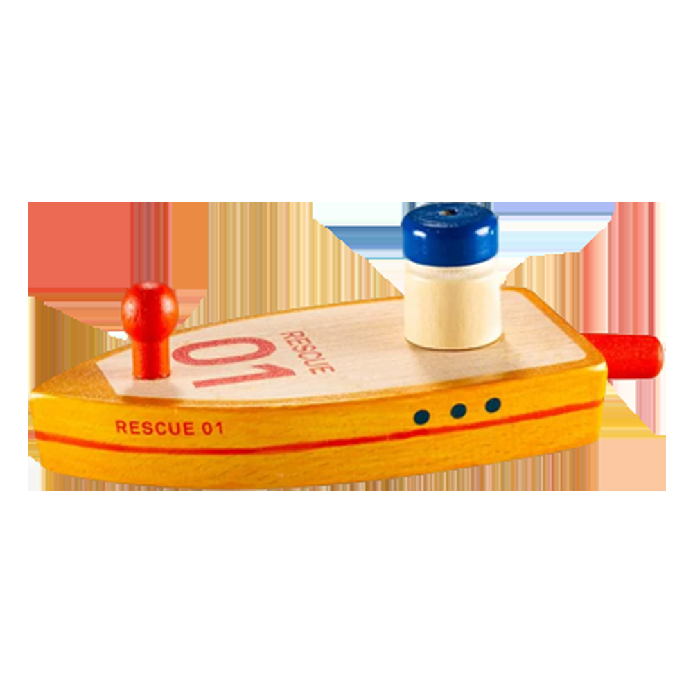 Sbam Design Barchetta in legno con palloncino – Rescue01 Presa