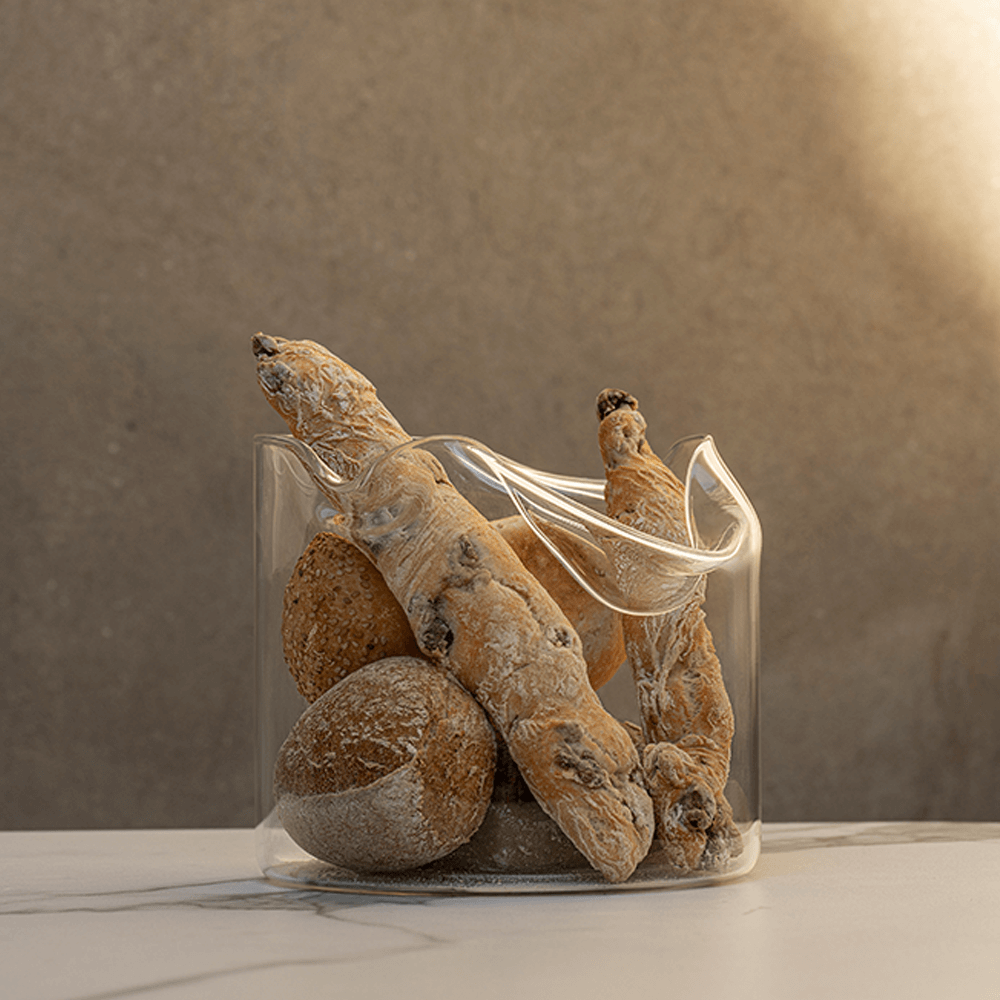 Sbam Design Cestino per il pane in vetro – Shapeless Vendita Calda