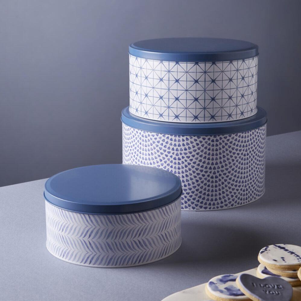 Sbam Design Set 3 scatole in latta – Cerulean Collection Negozio