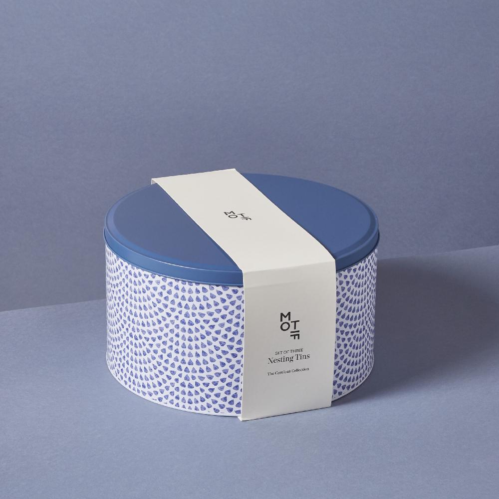 Sbam Design Set 3 scatole in latta – Cerulean Collection Negozio