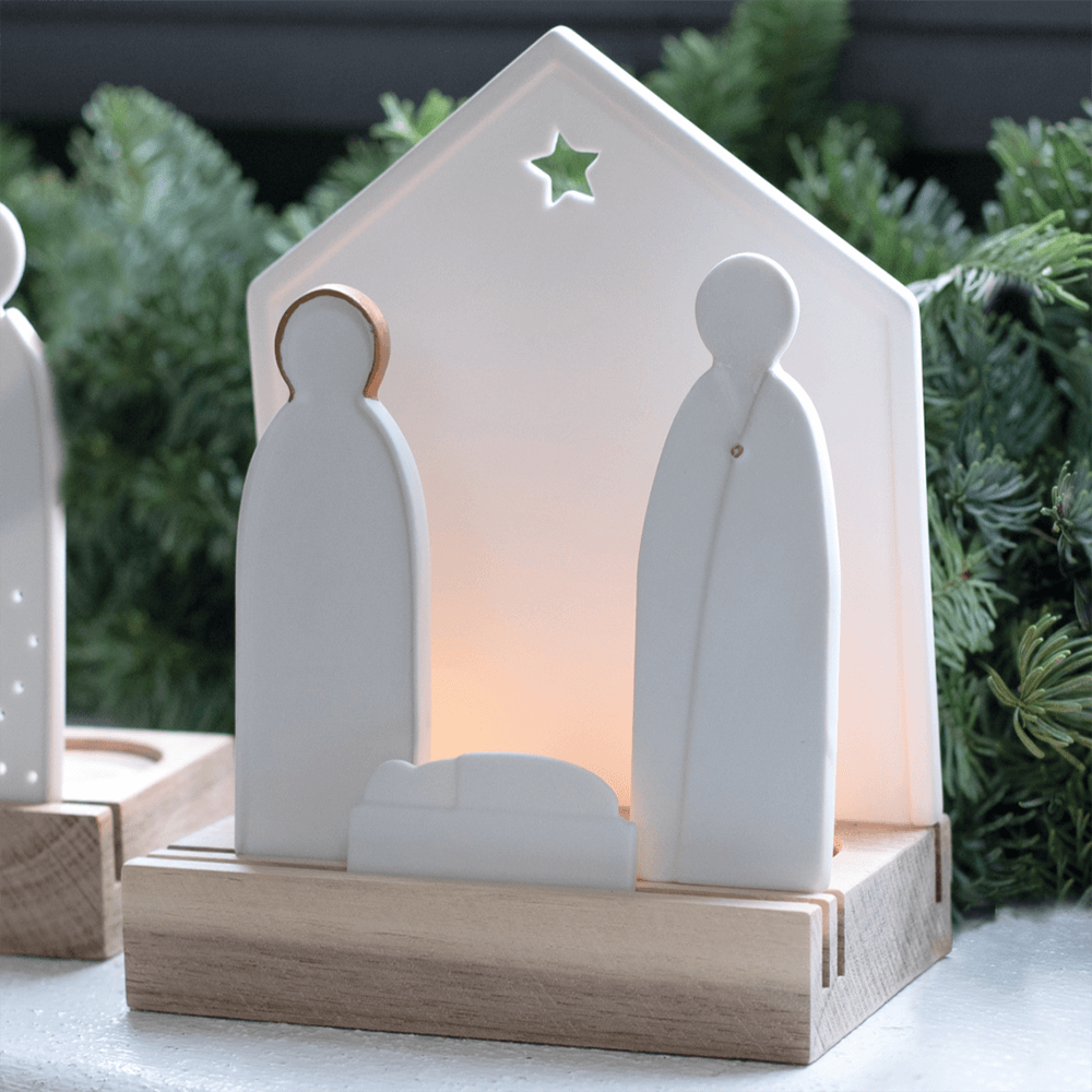 Sbam Design Presepe porta candele 2025