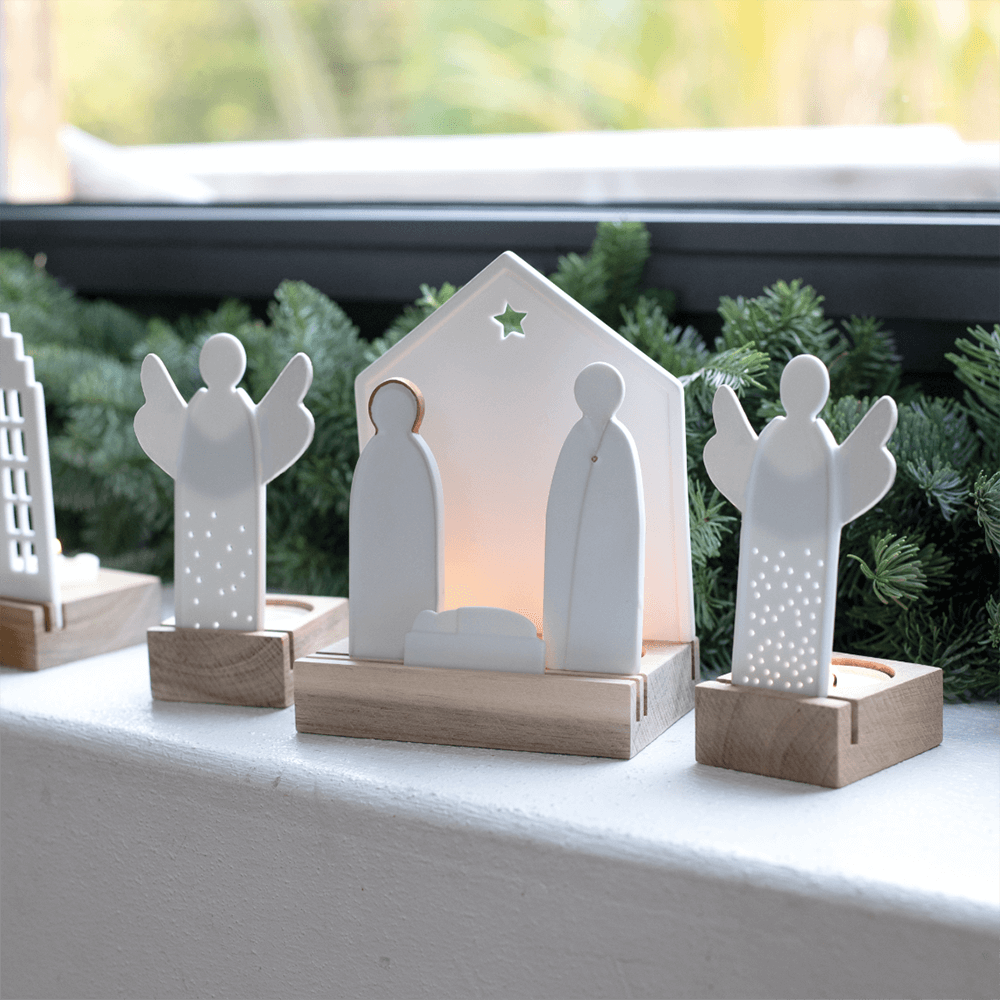 Sbam Design Presepe porta candele 2025