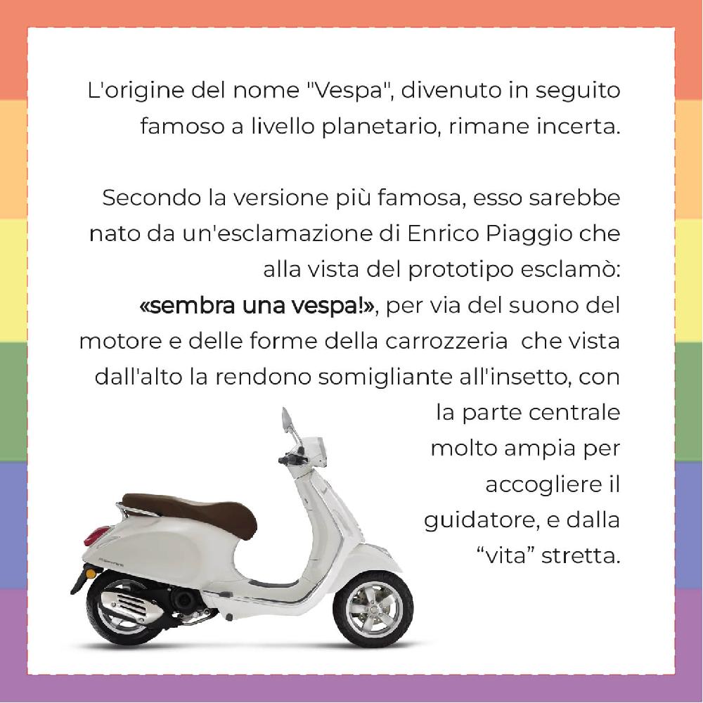 Sbam Design Vassoio Vespa – Baci all’italiana Italy