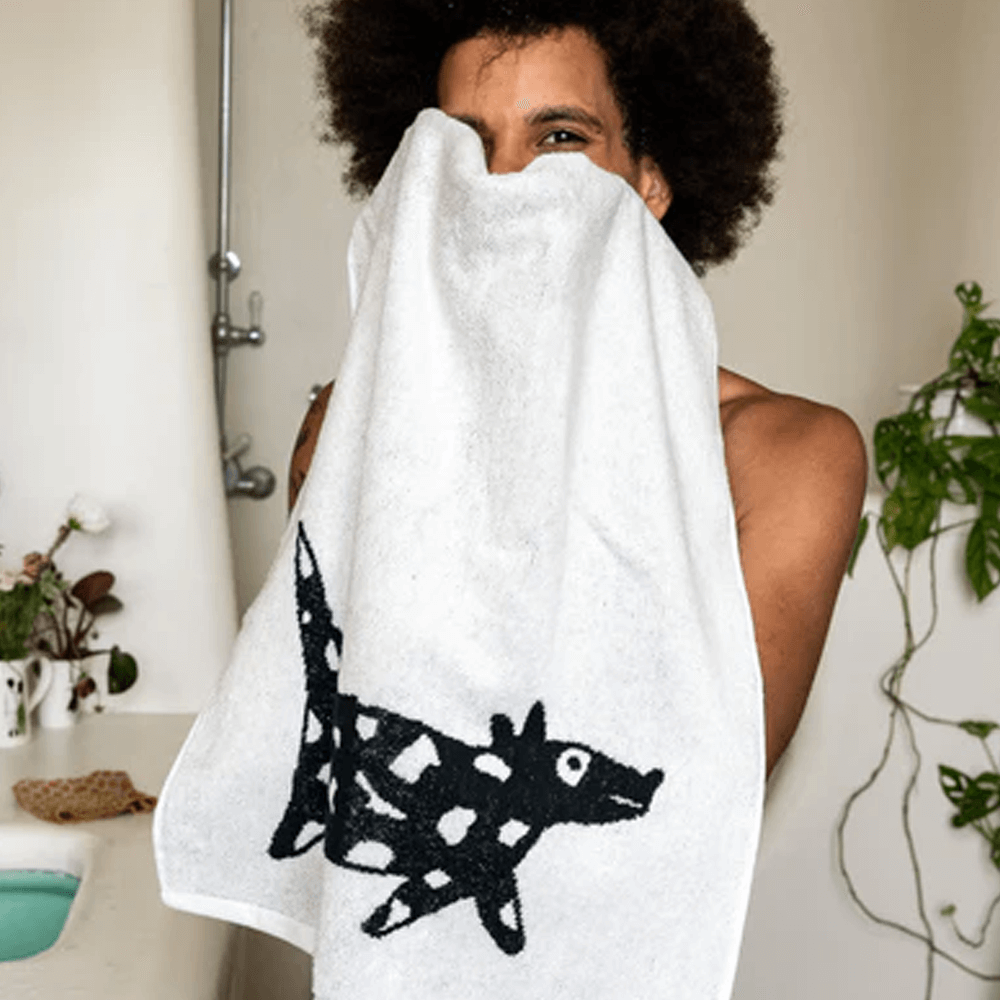 Sbam Design Set di 2 asciugamani in spugna di cotone da bagno – Helen B Negozio