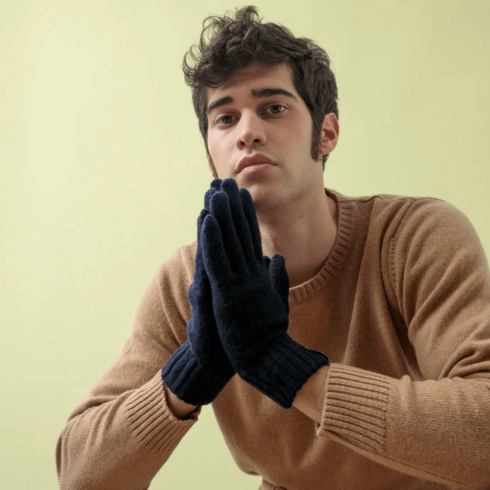 Sbam Design Guanti da uomo in Cashmere Rigenerato – Pier Paolo 2025