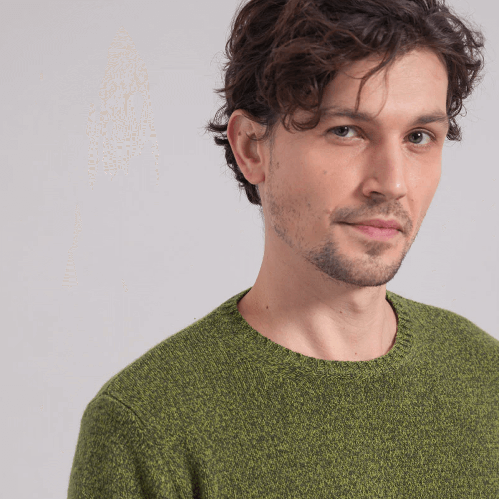 Sbam Design Maglione da uomo in Cashmere Rigenerato – Romeo In Linea