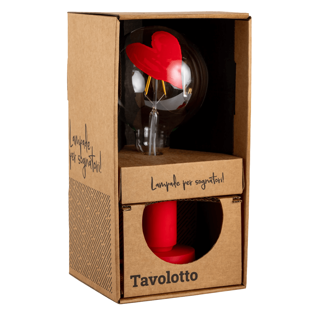 Sbam Design Tavolotto e lampada cuore Shopping Online