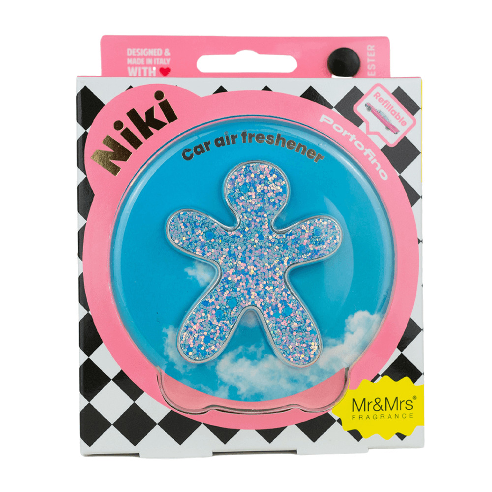 Sbam Design Profumatore ricaricabile per auto – NIKI – glitter Online
