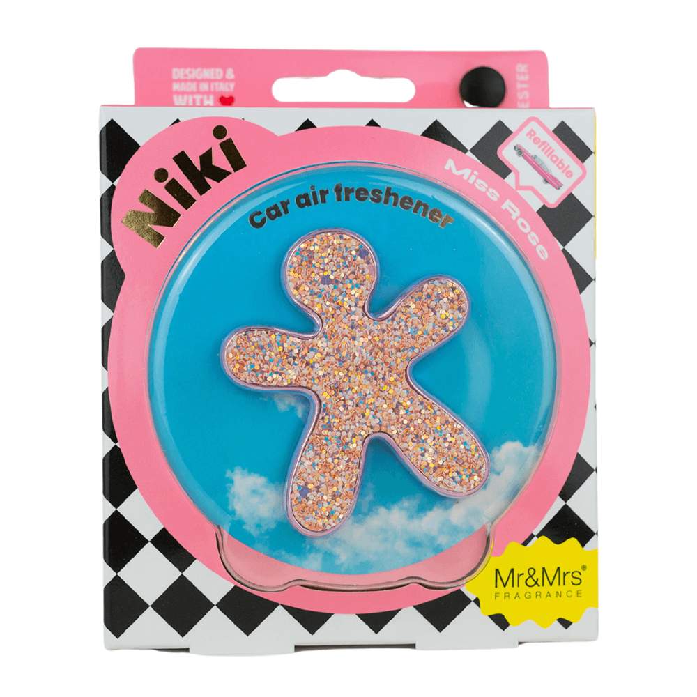 Sbam Design Profumatore ricaricabile per auto – NIKI – glitter Online