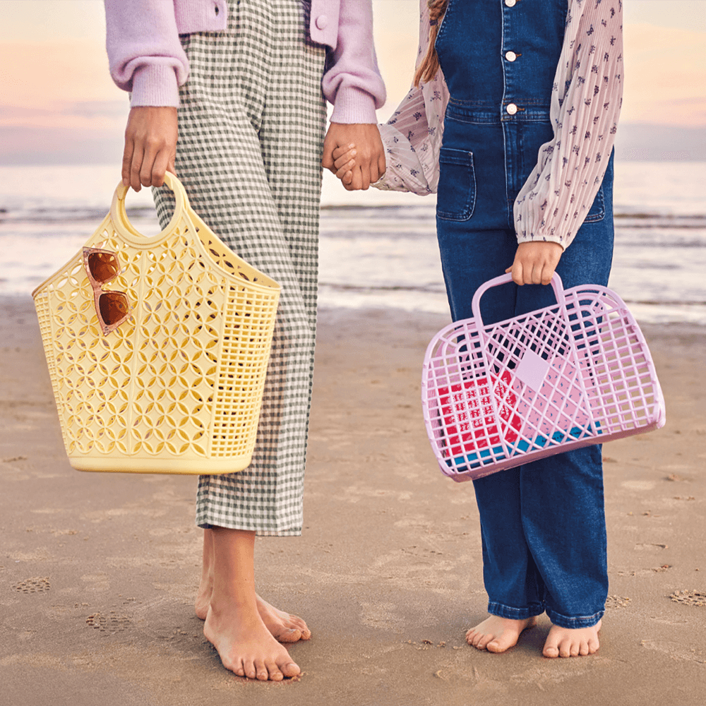 Sbam Design Borsa in plastica colorata – Atomic Tote Convenienza