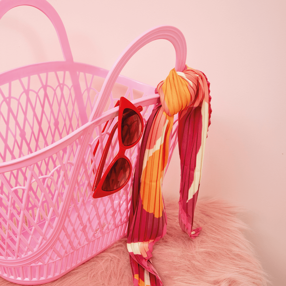 Sbam Design Borsa in plastica colorata – Betty Basket Presa