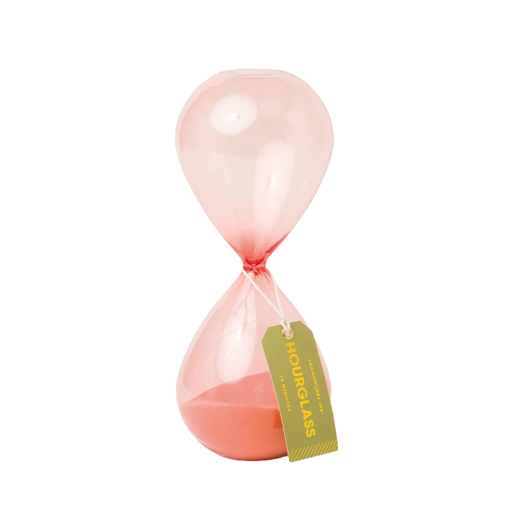Sbam Design Clessidra di vetro 30 minuti – Peachy Ombre Spedizione gratuita