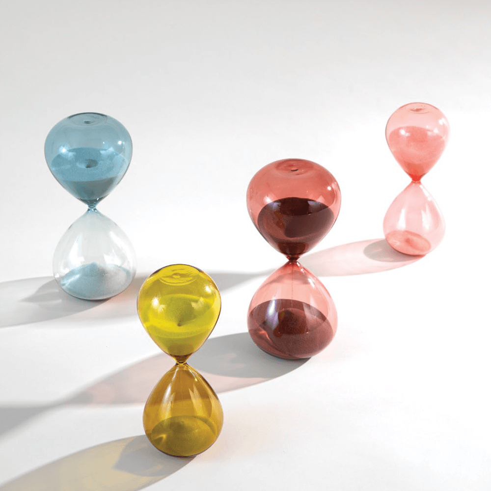 Sbam Design Clessidra di vetro 30 minuti – Peachy Ombre Spedizione gratuita