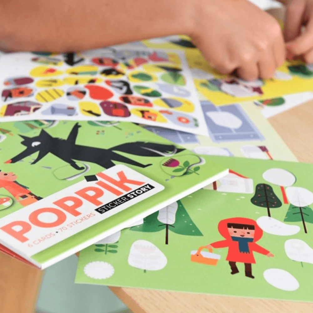 Sbam Design Cards con stickers – Cappuccetto rosso Offerta Giorno del Papà
