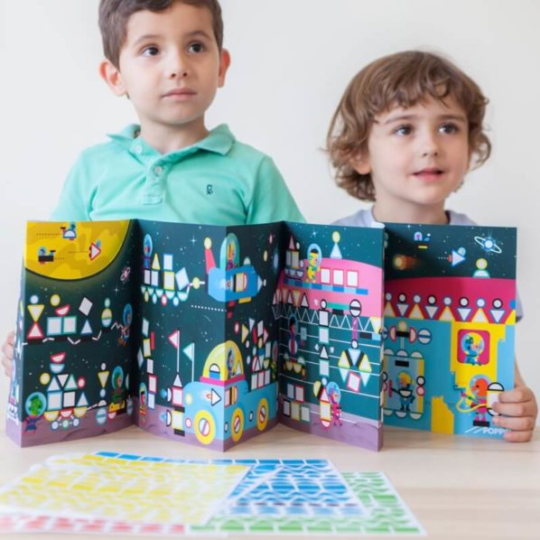 Sbam Design Poster Panorama con stickers Liquidazione