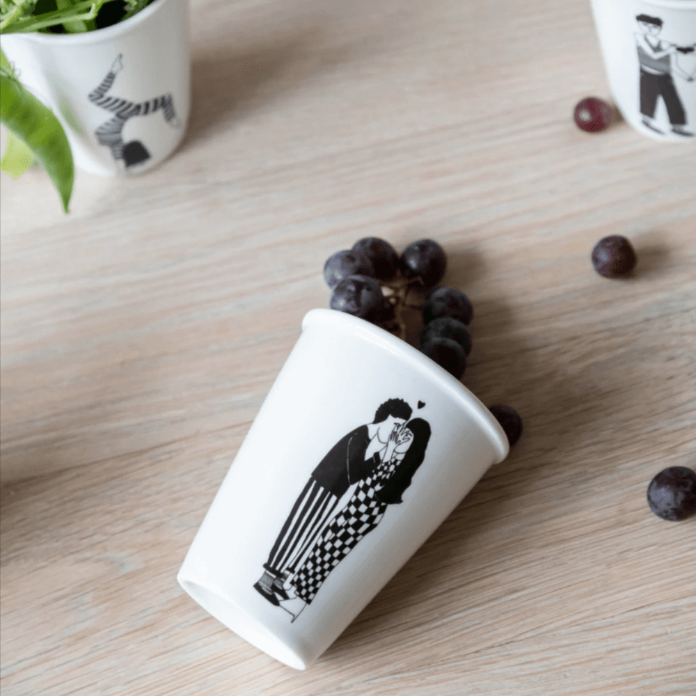 Sbam Design Tazza/Bicchiere in ceramica Helen B Esporta salva
