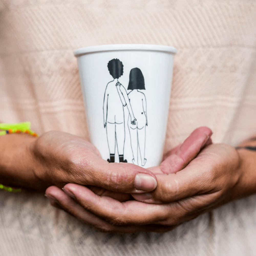 Sbam Design Tazza/Bicchiere in ceramica Helen B Esporta salva