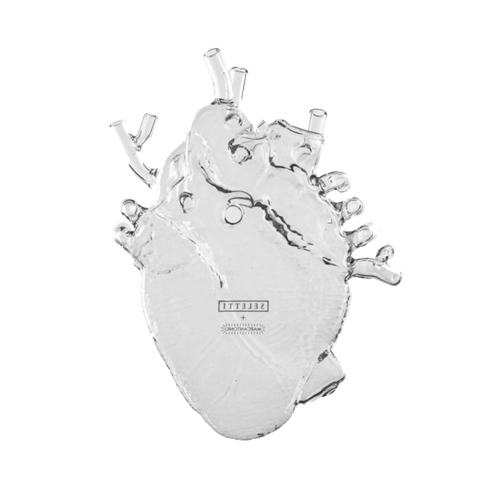 Sbam Design Vaso cuore – Love in bloom Glass Vendita