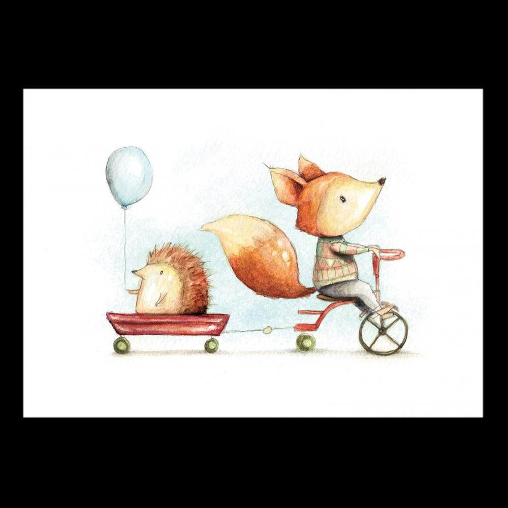 Sbam Design Poster bimbi 30×40 – illustrazioni di Mike Koubou Sconto