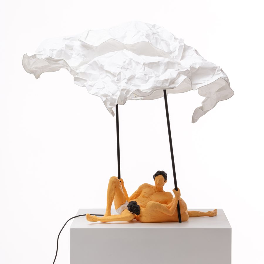 Seletti Love is a verb lamp Lea & Toni