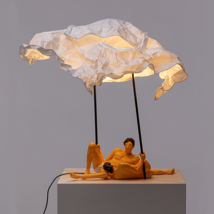 Seletti Love is a verb lamp Lea & Toni Sottocosto
