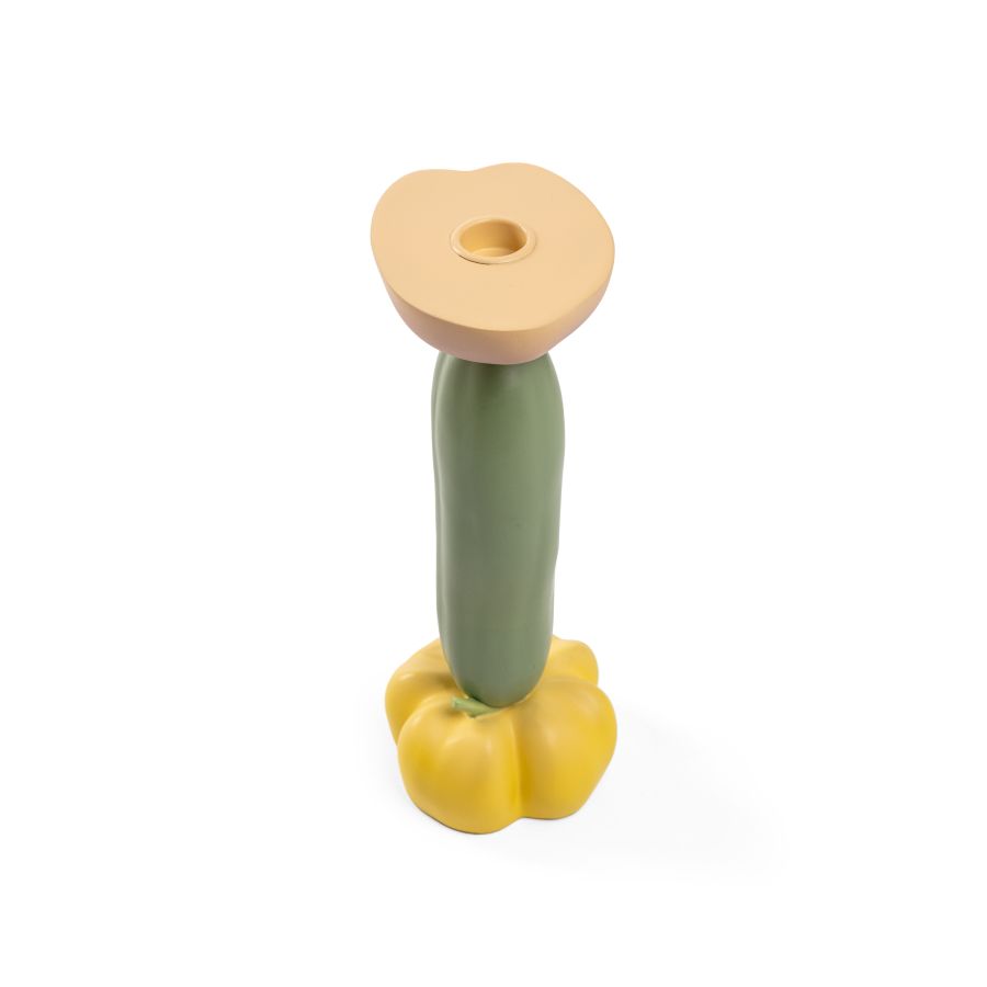 Seletti Vitamin Cucumber Candlestick In Vendita