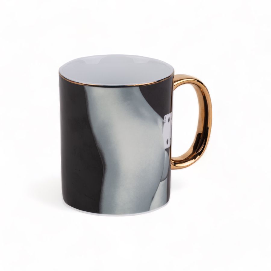 Seletti Porcelain Mug Two of Spades Sottocosto