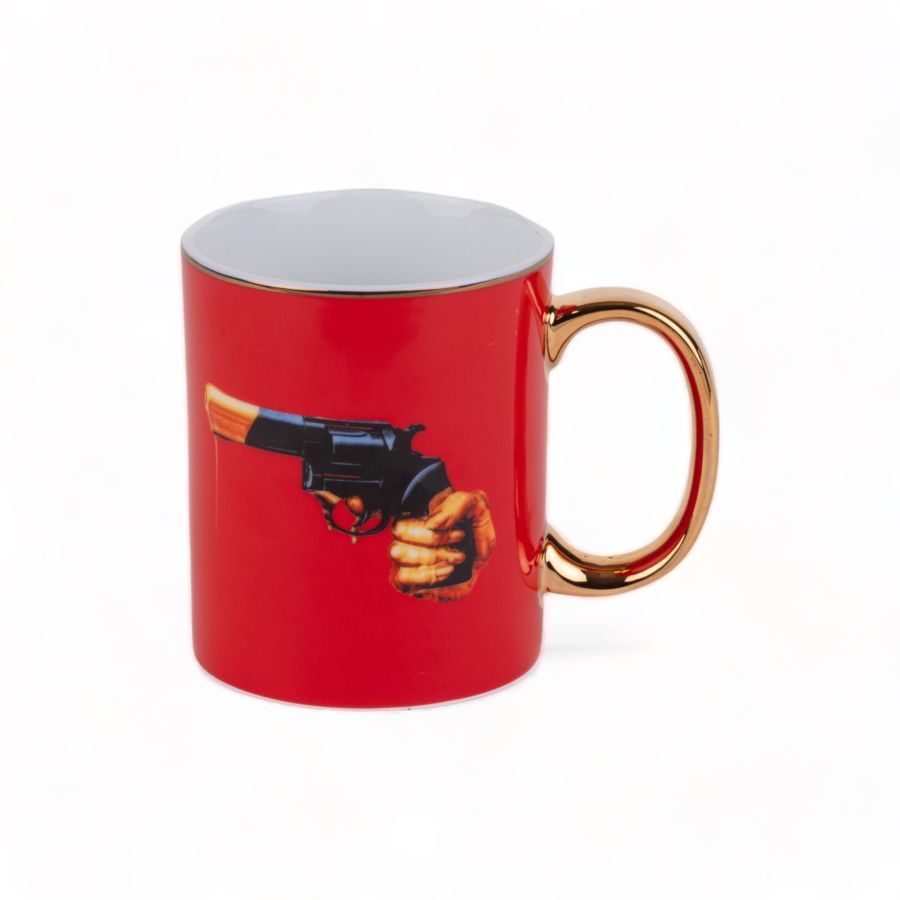 Seletti Porcelain Mug Revolver Presa