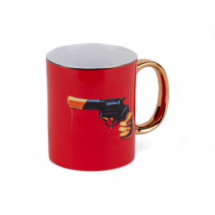 Seletti Porcelain Mug Revolver Presa