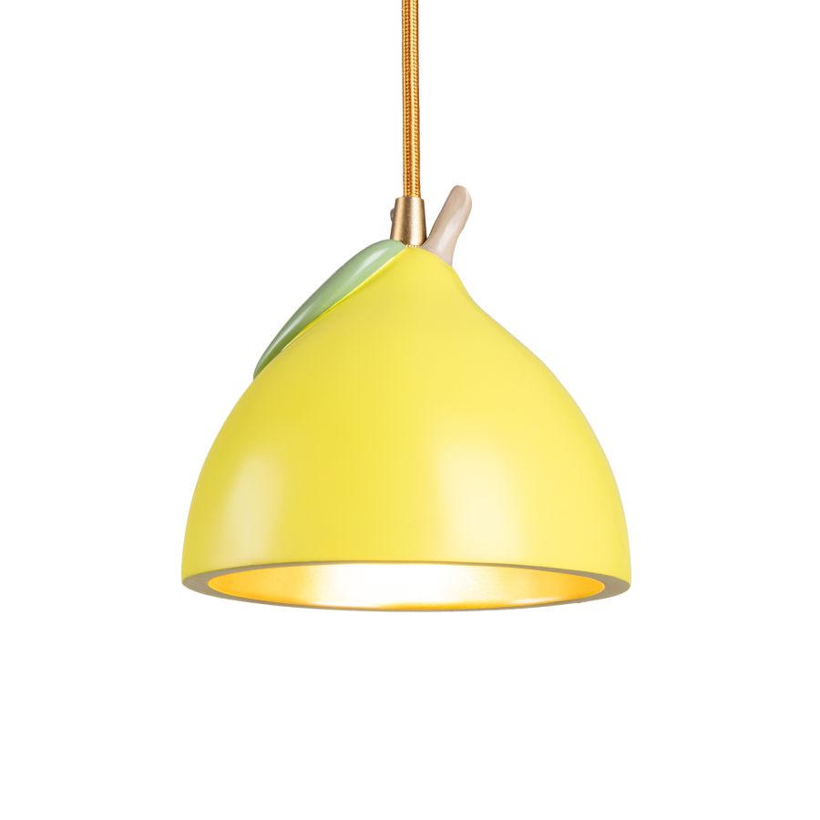 Seletti Vitamin Lemon Ceiling lamp In Vendita