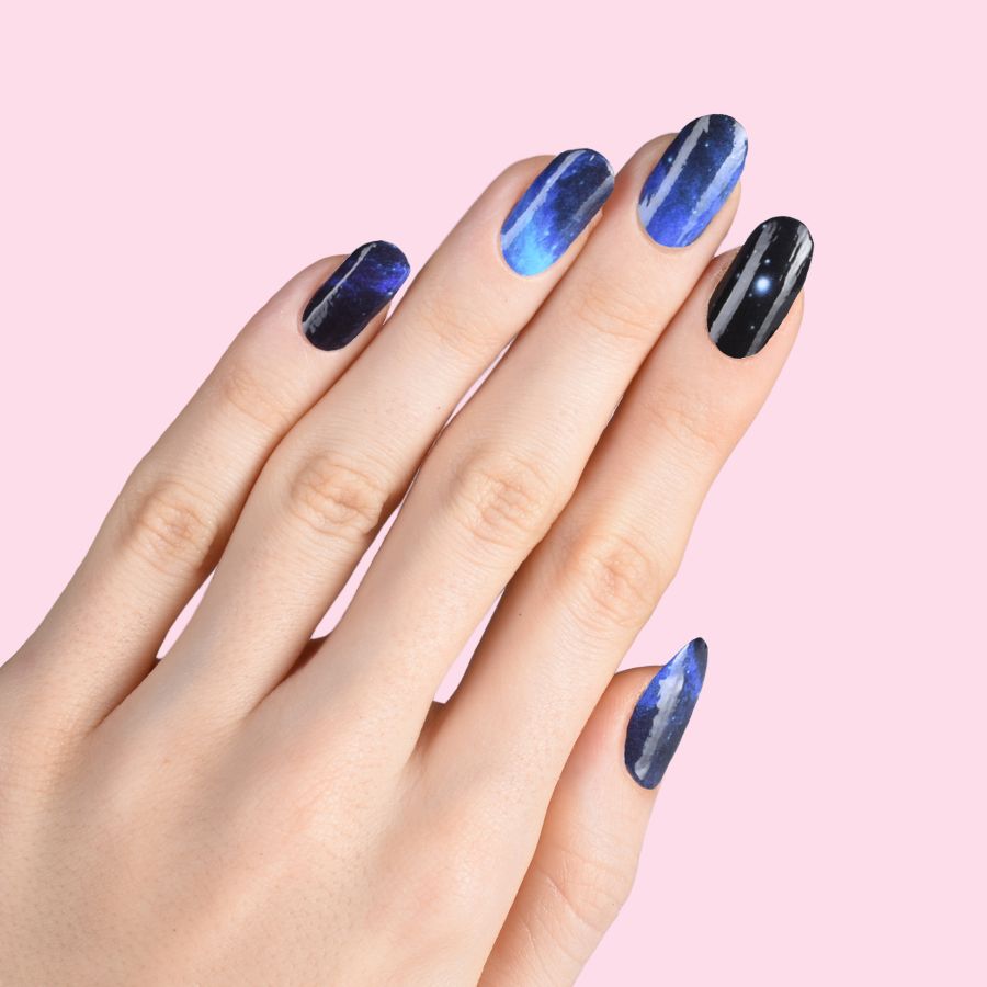 Seletti Set 22 Nail Wraps Skies Vendita Economica