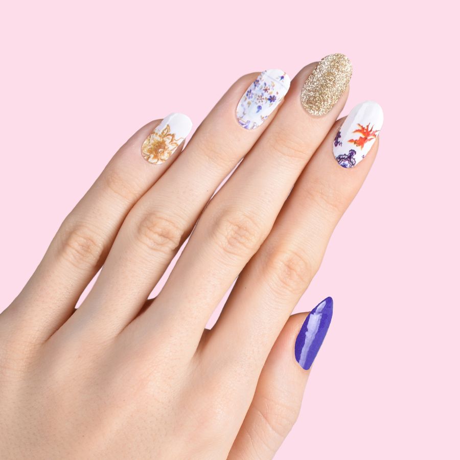 Seletti Set 22 Nail Wraps Hybrid Saldi Di Fabbrica