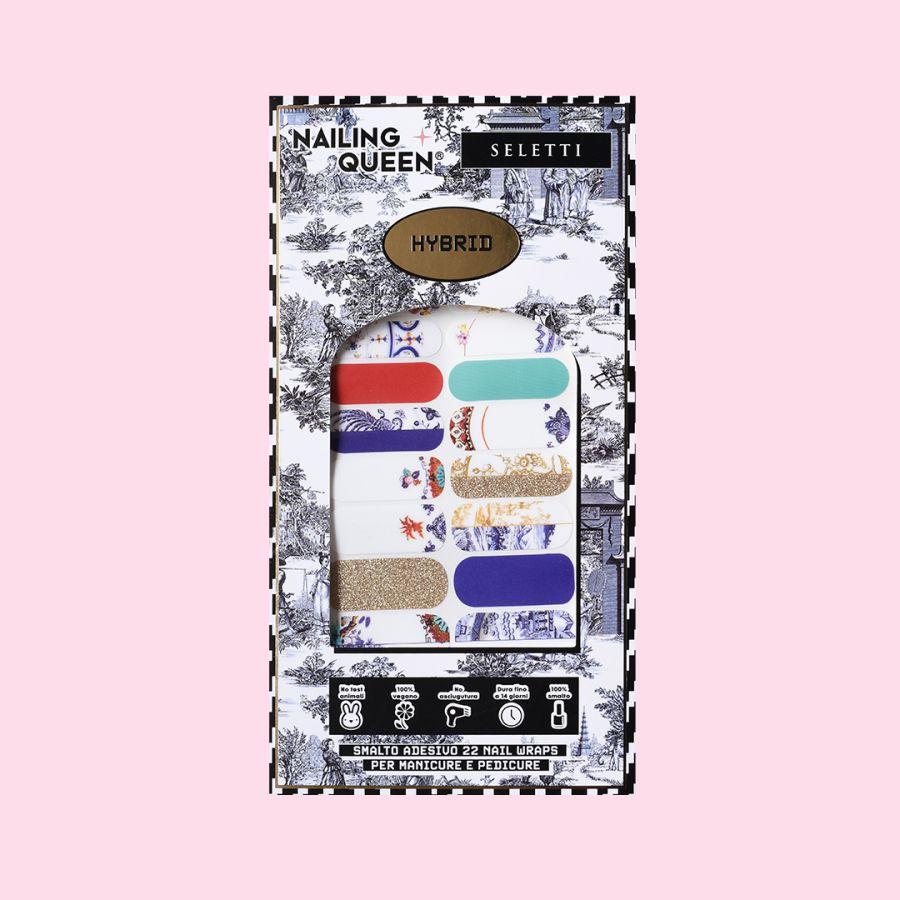 Seletti Set 22 Nail Wraps Hybrid Saldi Di Fabbrica