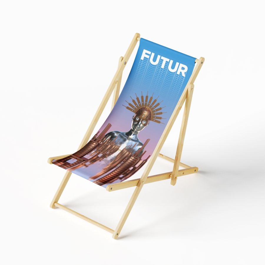Seletti Deckchair "KAPPA FUTUR FESTIVAL" Offerta