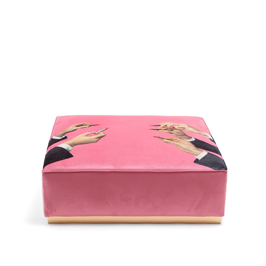 Seletti Modular Pouf Lipstick Saldi Di Fabbrica