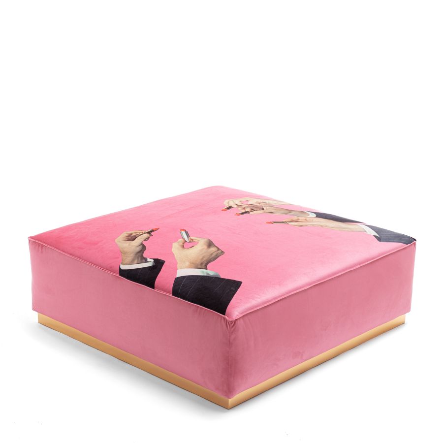 Seletti Modular Pouf Lipstick Saldi Di Fabbrica