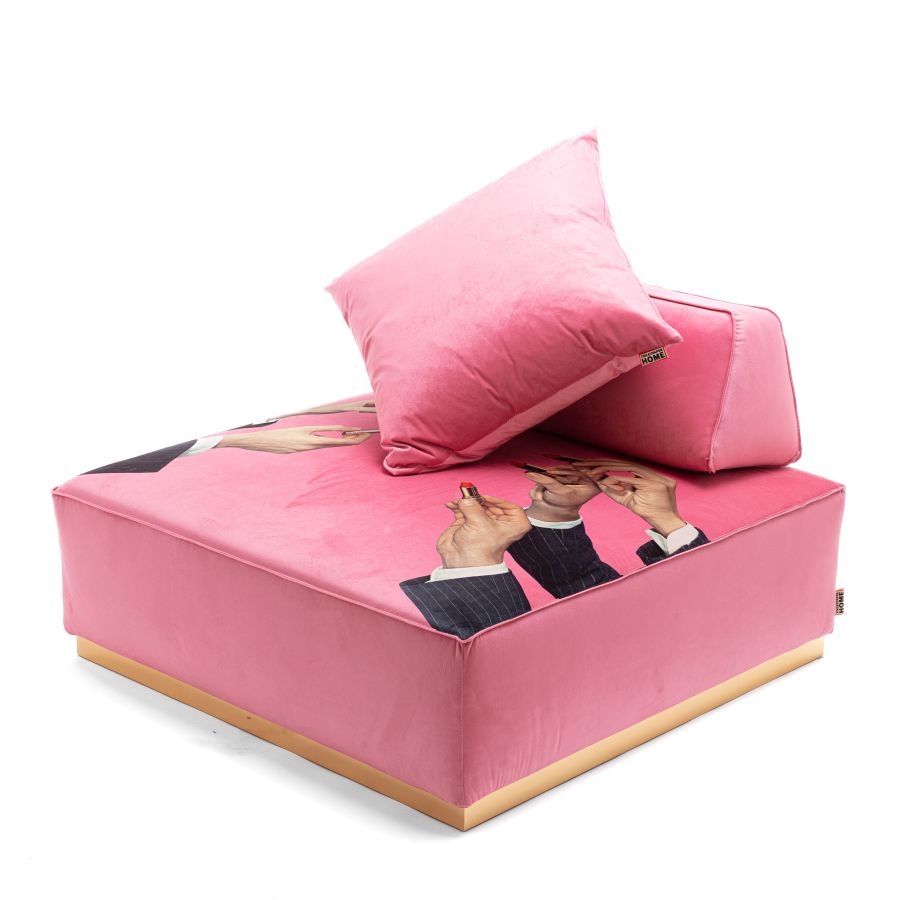 Seletti Modular Pouf Lipstick Saldi Di Fabbrica