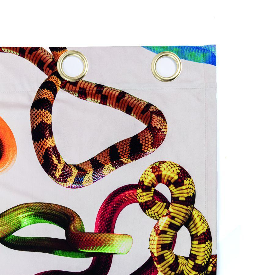 Seletti Curtain Snakes White In Linea