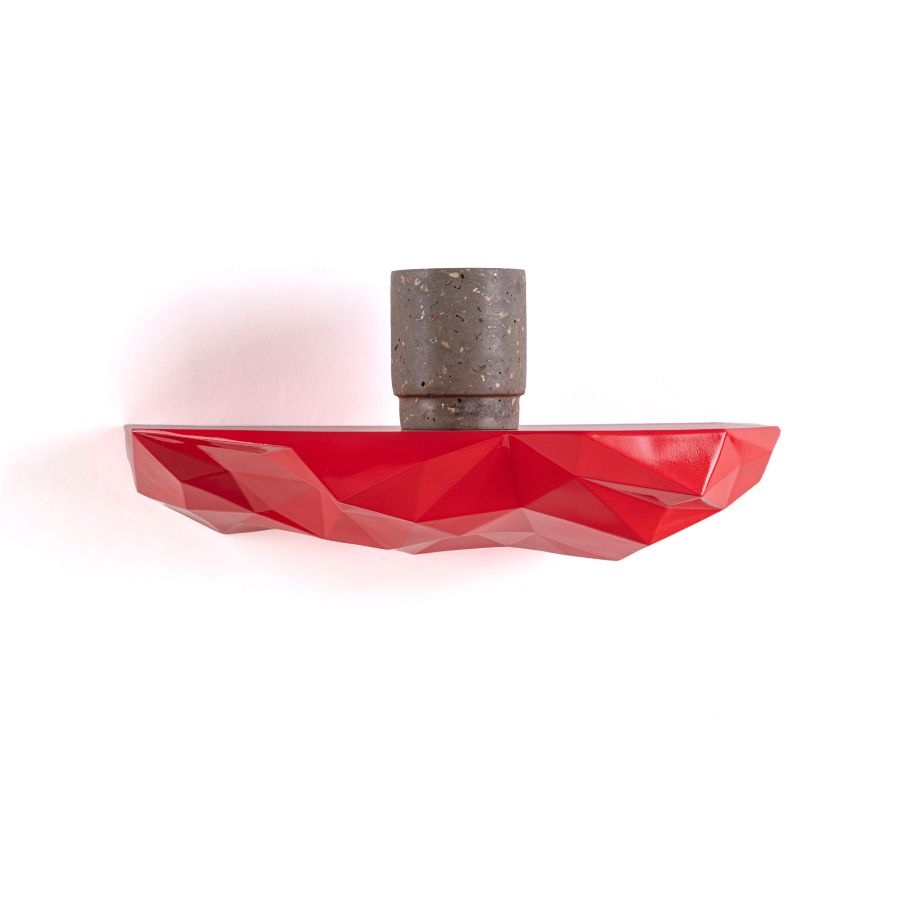 Seletti Space Rocks Shelf Small White Italy